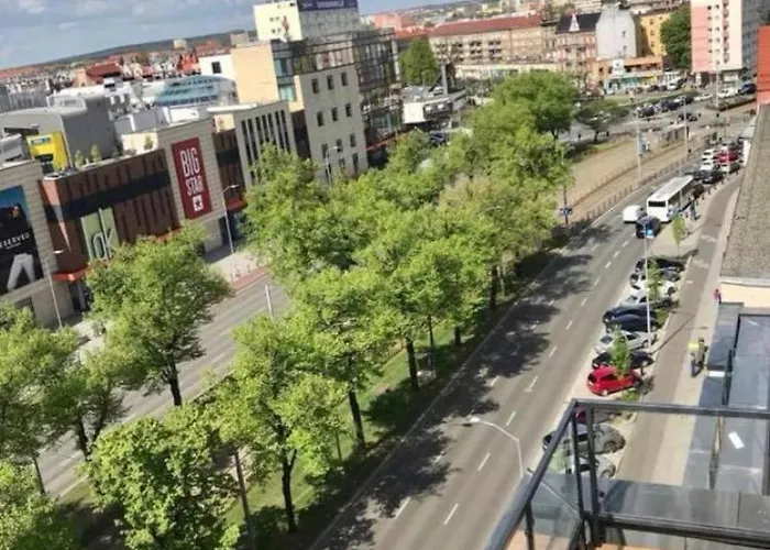 アパート Space In Centrum シュチェチン